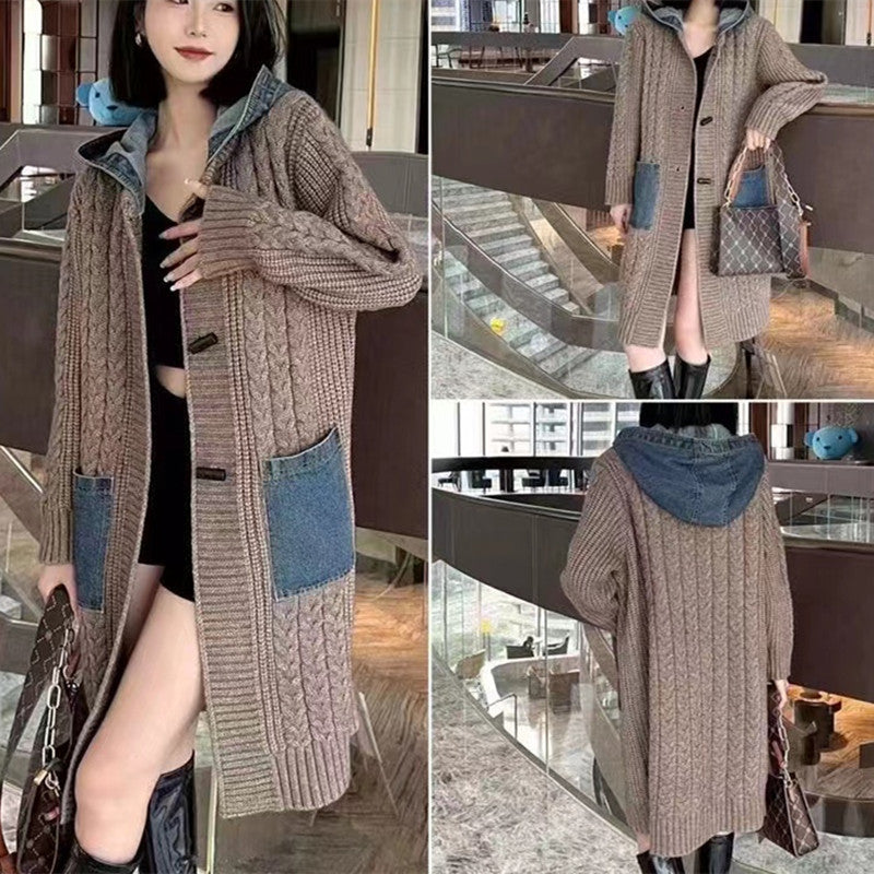 Riana™ l Cardigan Jacket met Capuchon