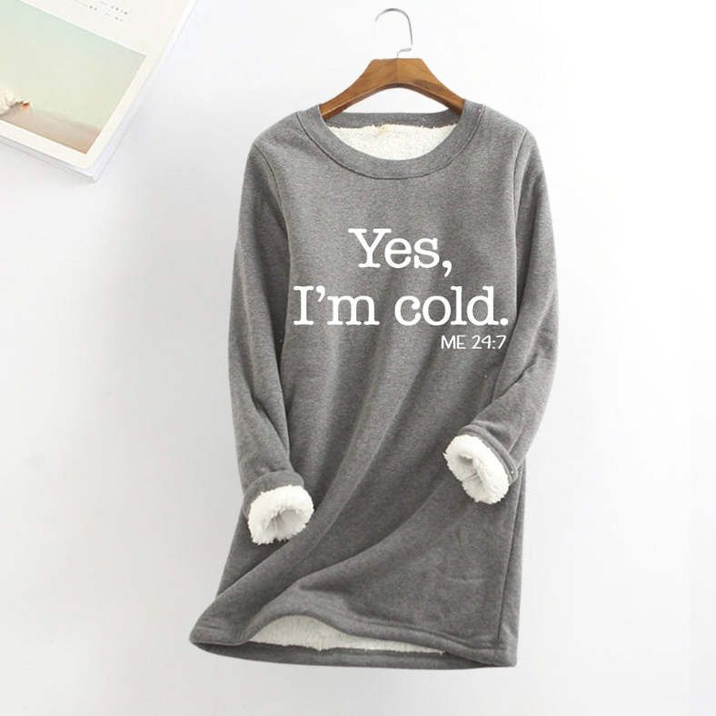 Zarya™ | Comfortabele Dames Sweatshirt met Fleece-Rand