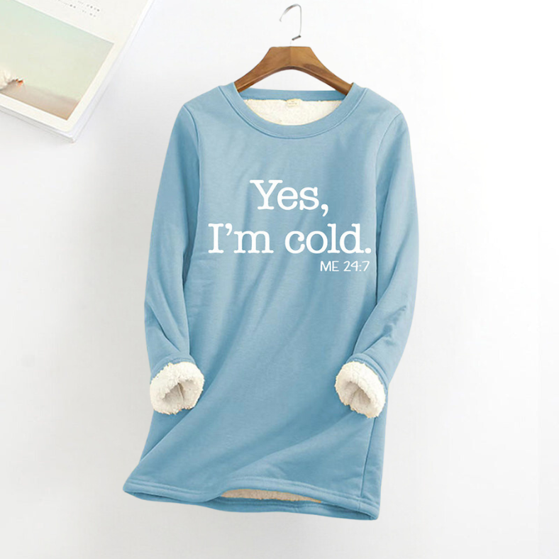 Zarya™ | Comfortabele Dames Sweatshirt met Fleece-Rand