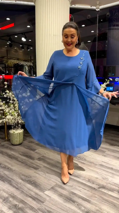 Nerisa™ | Moeiteloos elegante jurken in effen kleuren