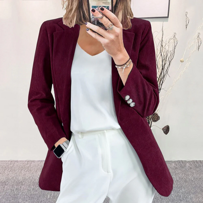 Daria ™| Dames Corduroy Blazer