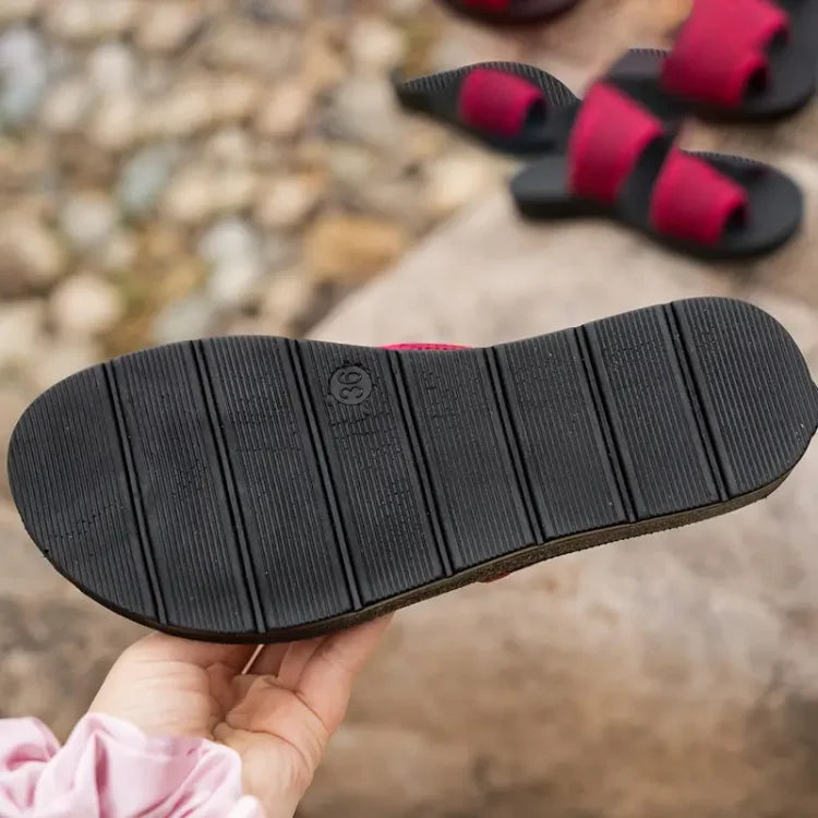 Mili ™ | Geperforeerde Mesh Sandalen