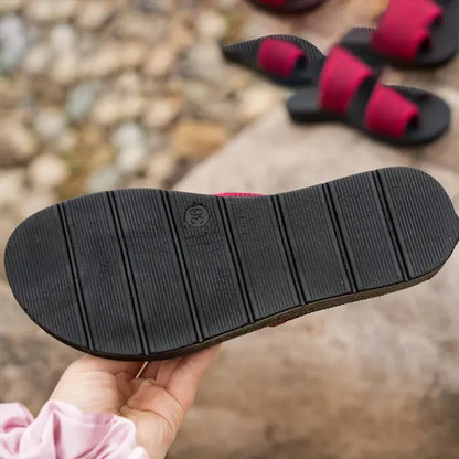 Mili ™ | Geperforeerde Mesh Sandalen