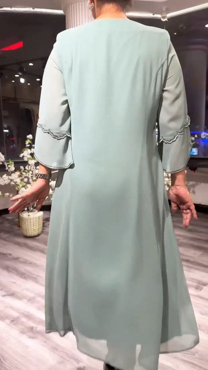 Nerisa™ | Moeiteloos elegante jurken in effen kleuren