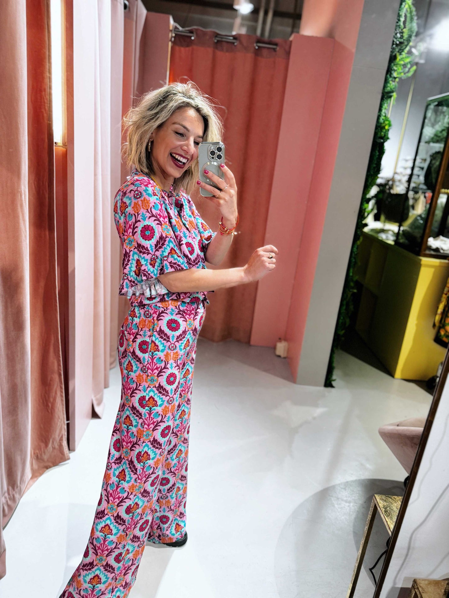 Nia™ | Stijlvolle Comfort met Leuke Print