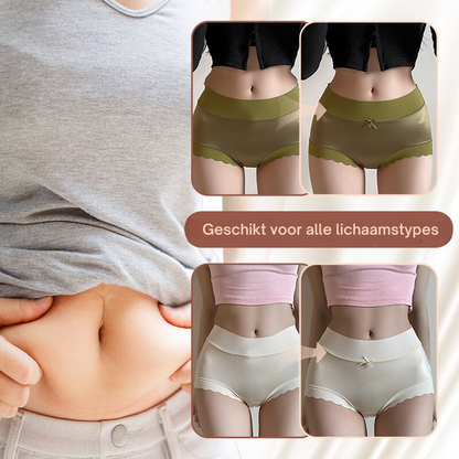 Viola™ | Antibacteriële, geurloze & zijden gynaecologische slips (2+1 GRATIS)