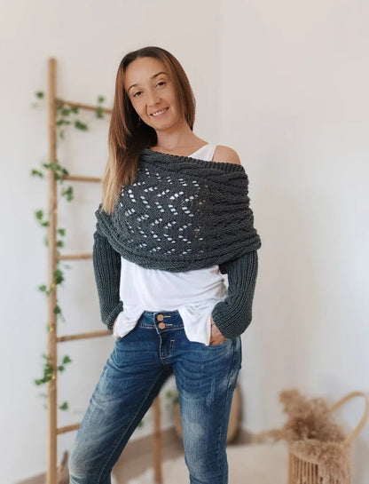 Liliana™ | Comfortabele Gebreide DamesSjaal