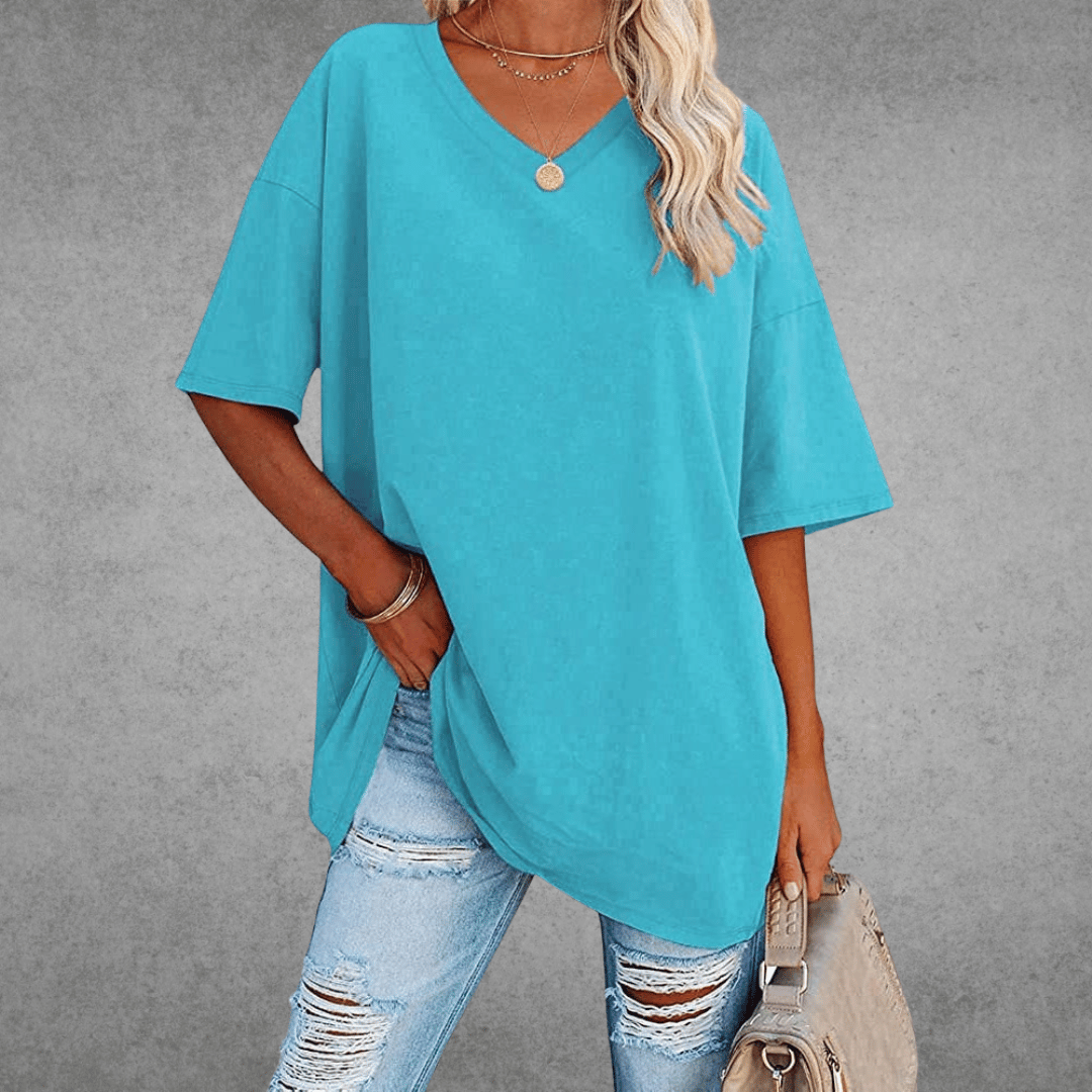 Nyla™ l Oversized V-hals Tee