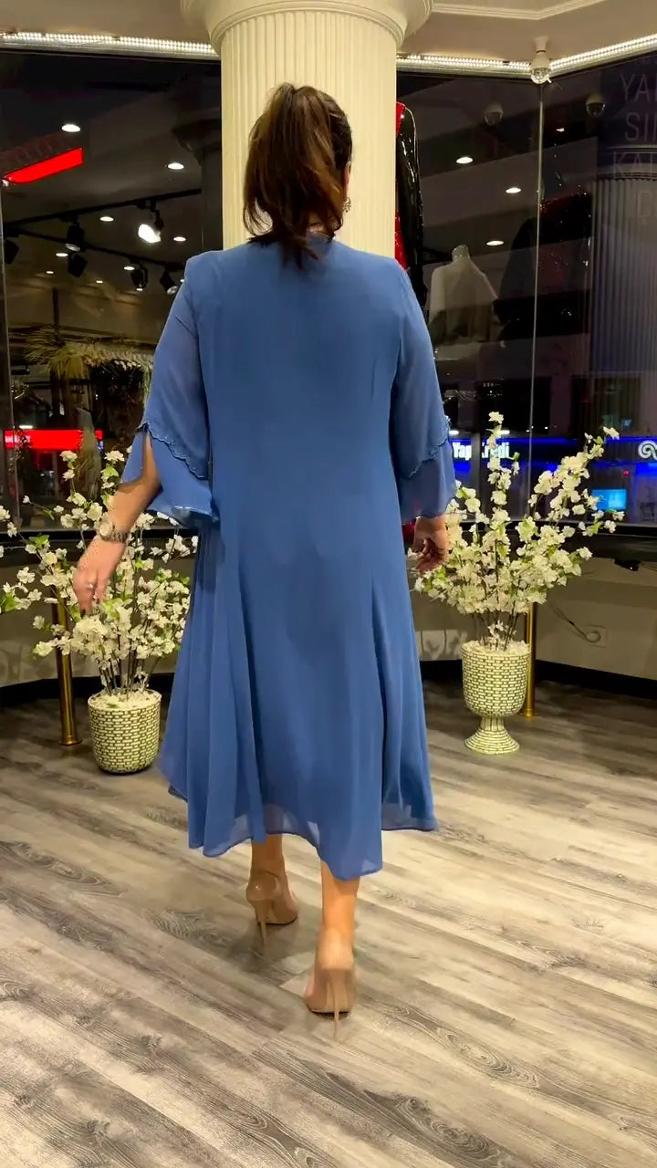 Nerisa™ | Moeiteloos elegante jurken in effen kleuren