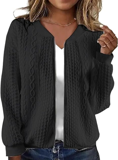 Aline™| Trendy Dames Vest met Rits