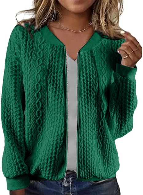 Aline™| Trendy Dames Vest met Rits