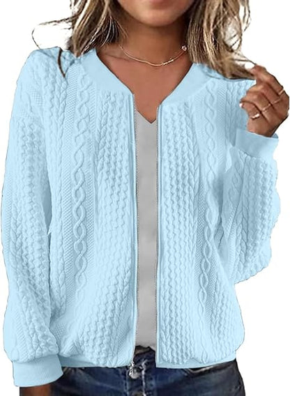 Aline™| Trendy Dames Vest met Rits