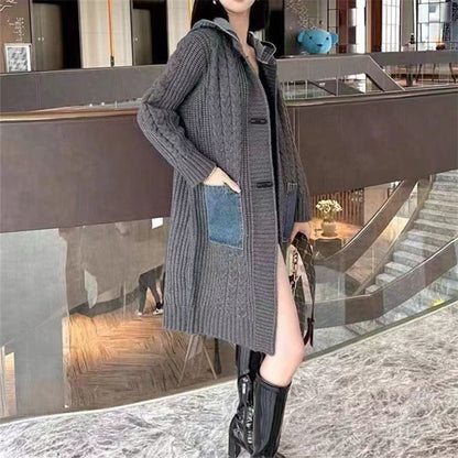 Riana™ l Cardigan Jacket met Capuchon