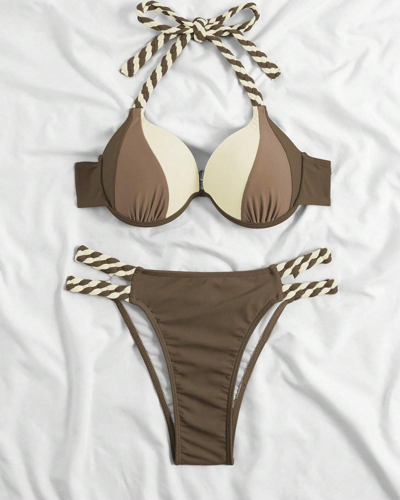 Mina™ | Bikiniset met halternek