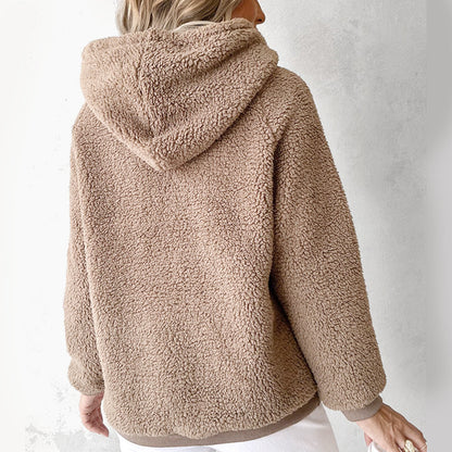 Klara™ l Knusse fleece teddy jas