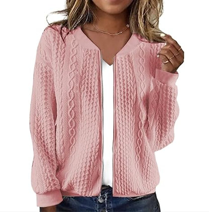 Aline™| Trendy Dames Vest met Rits