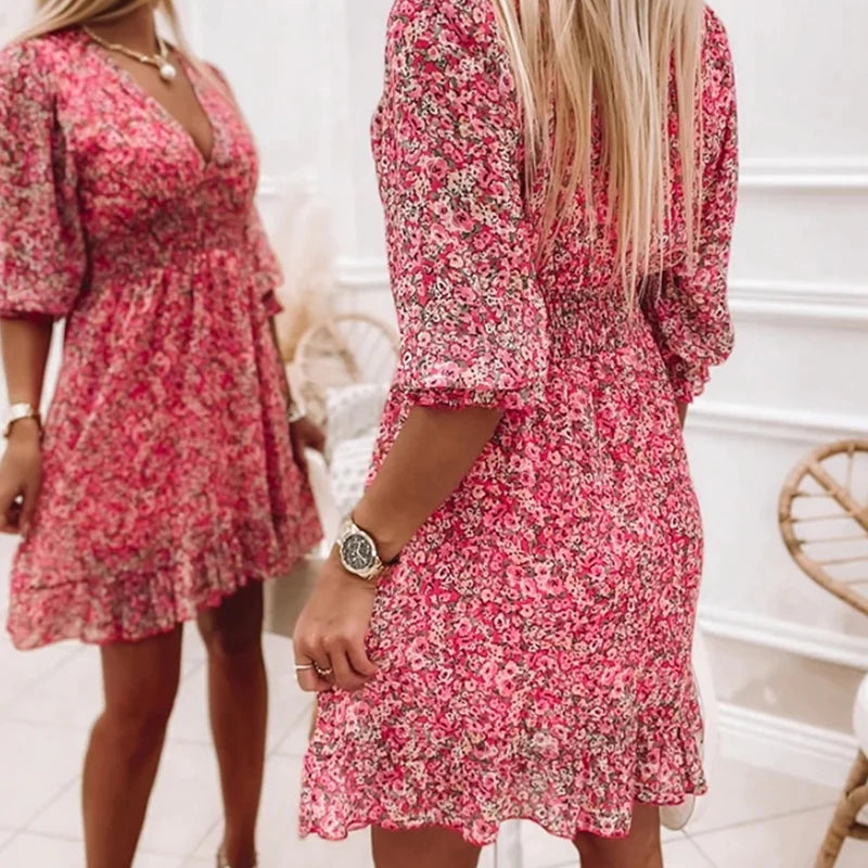 Hela™ | Zomerjurk met V Hals
