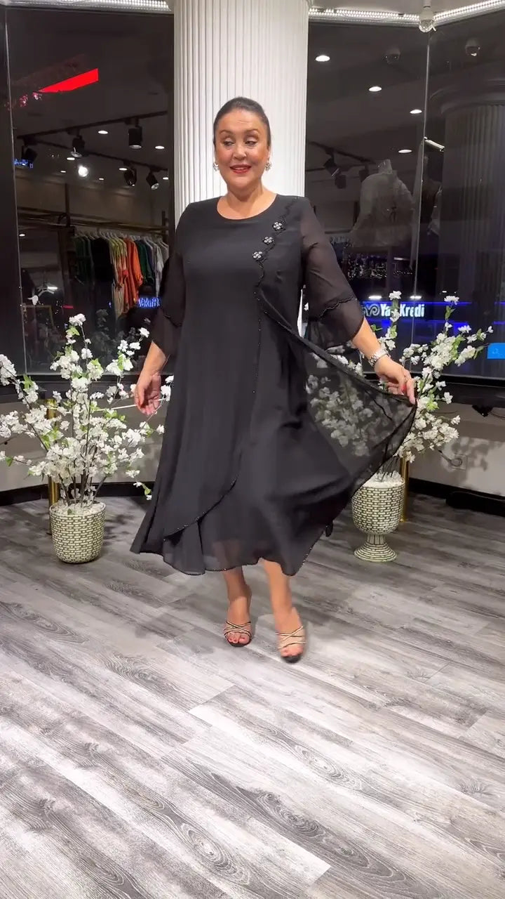Nerisa™ | Moeiteloos elegante jurken in effen kleuren