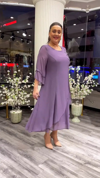 Nerisa™ | Moeiteloos elegante jurken in effen kleuren