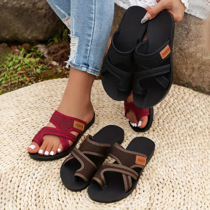 Mili ™ | Geperforeerde Mesh Sandalen