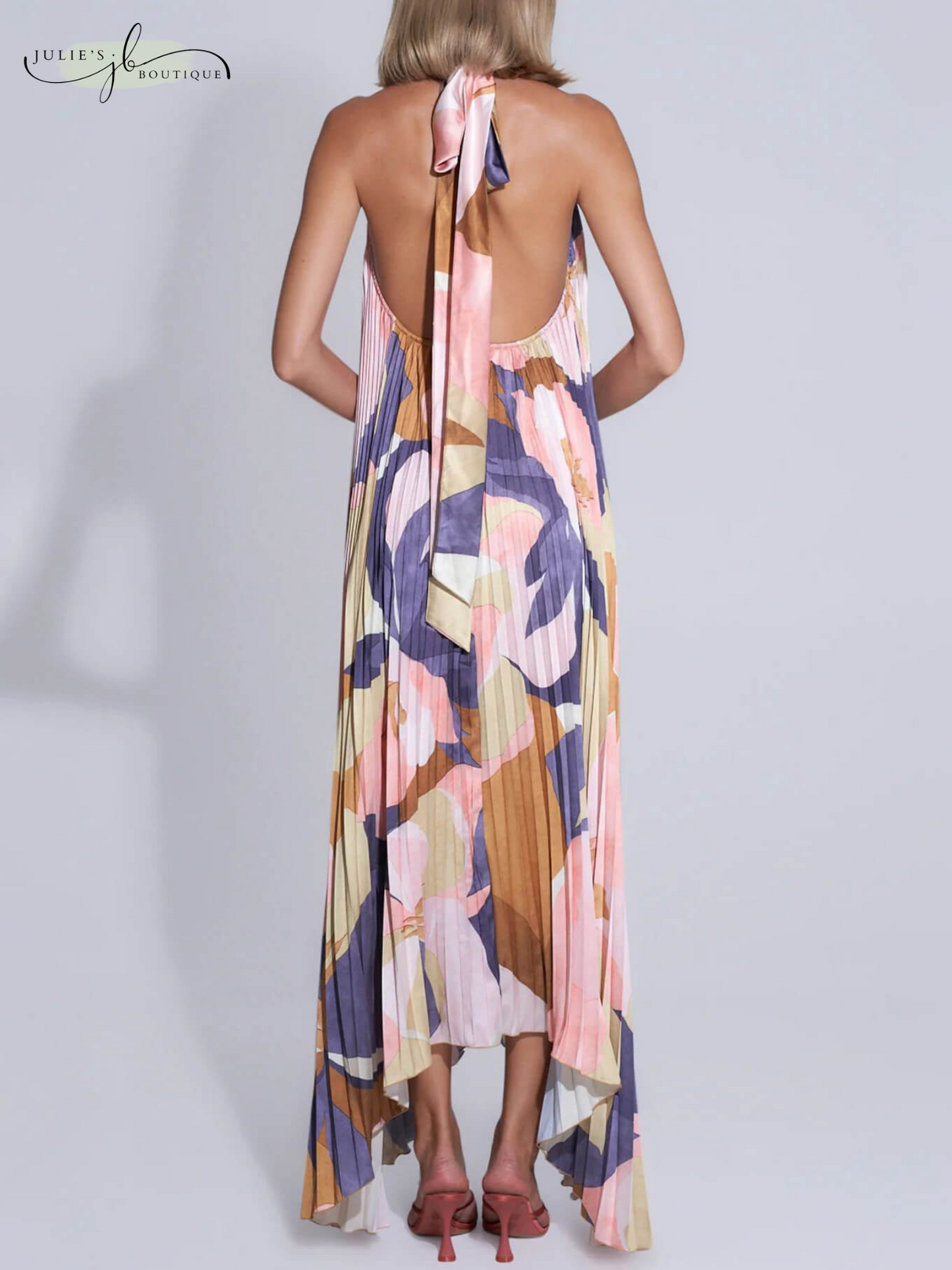 Janella™ | Maxi Jurk Met Nekhouder
