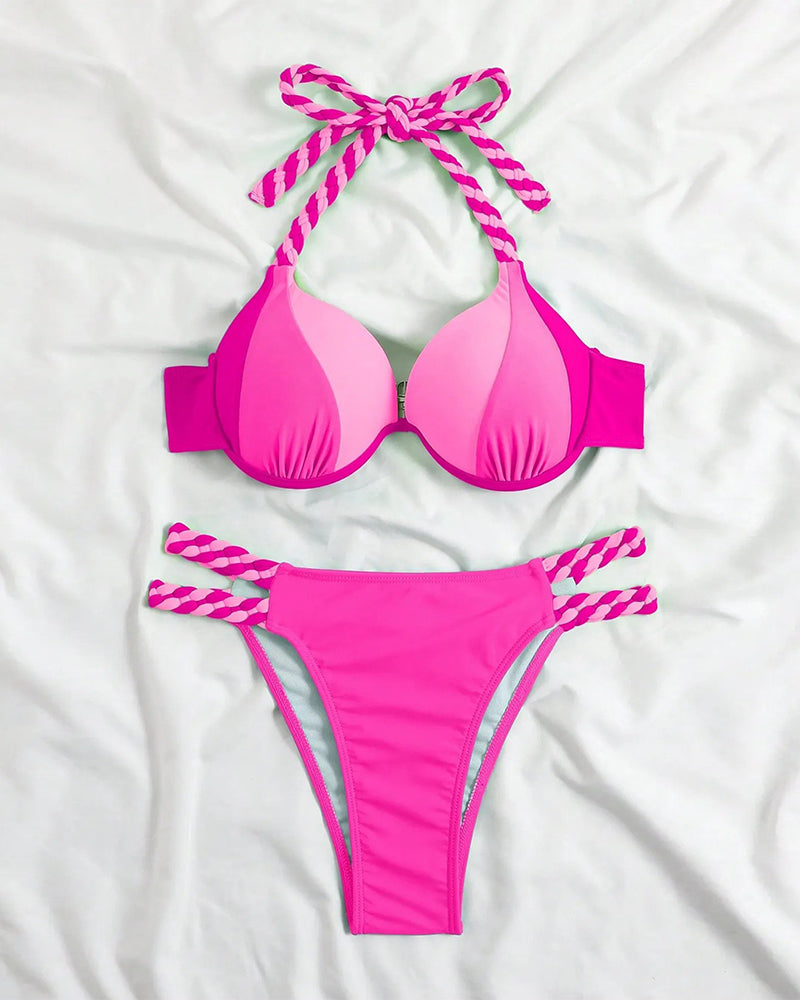 Mina™ | Bikiniset met halternek