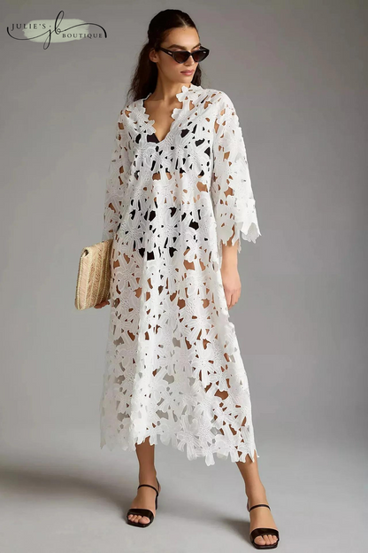 Lourdes™ | Elegante Maxi Jurk
