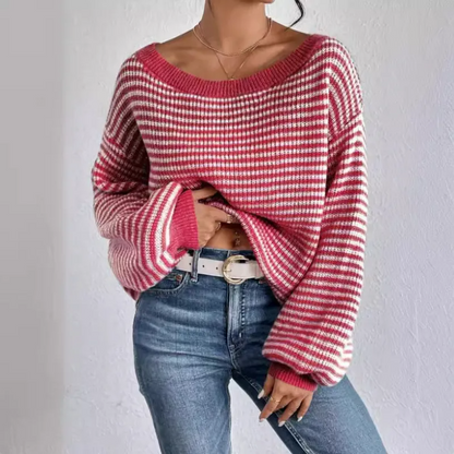 Saylor™ | Off-Shoulder Lange Mouw
