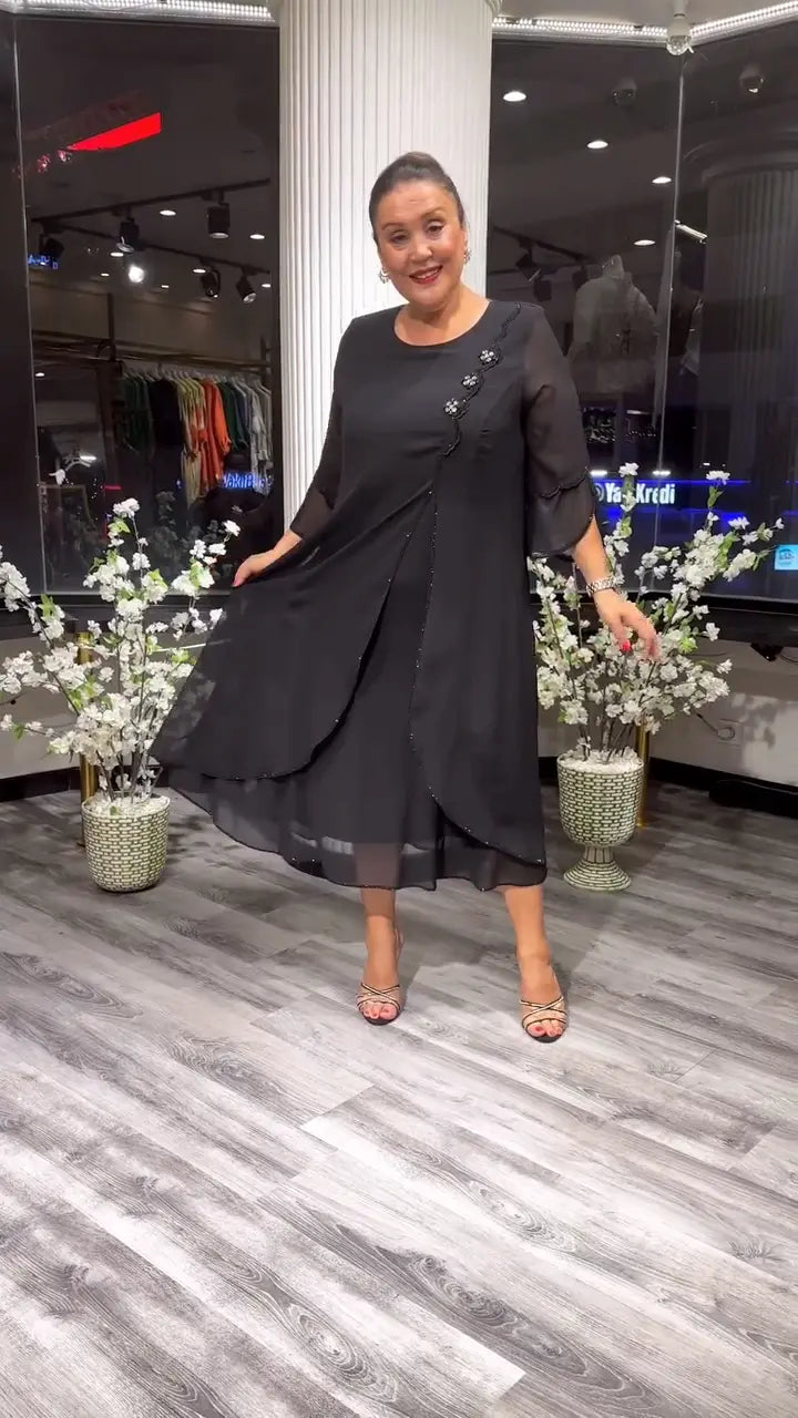Nerisa™ | Moeiteloos elegante jurken in effen kleuren