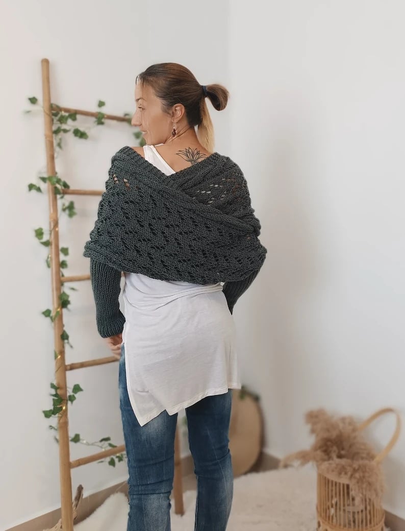 Liliana™ | Comfortabele Gebreide DamesSjaal
