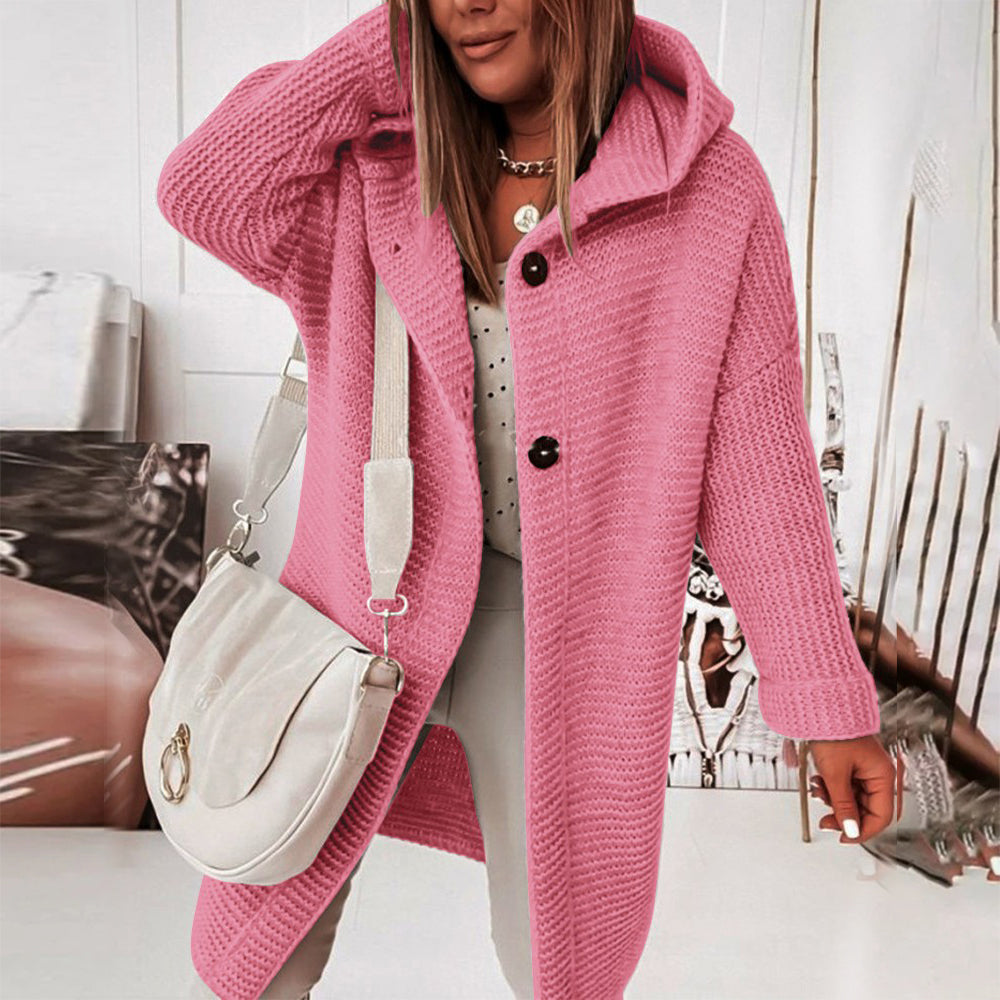 Yelena™ l Vest met lange mouwen en capuchon