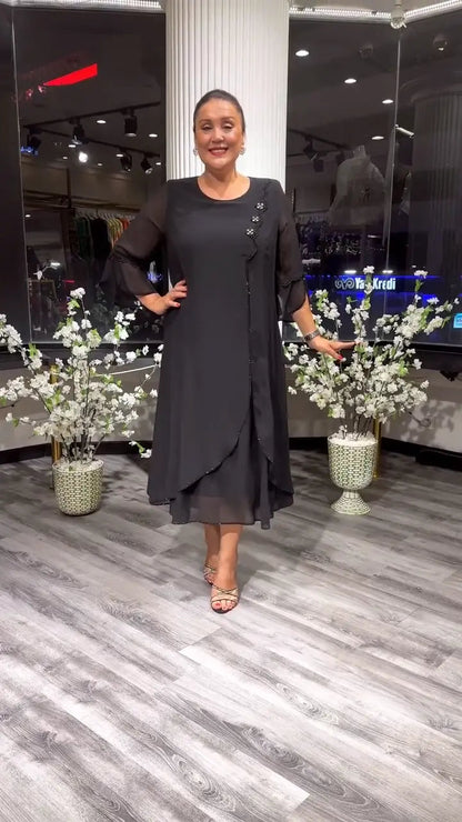 Nerisa™ | Moeiteloos elegante jurken in effen kleuren