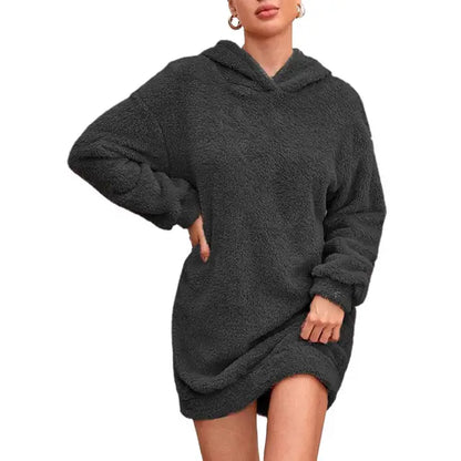 Alora™ l Zachte Jurk met Capuchon