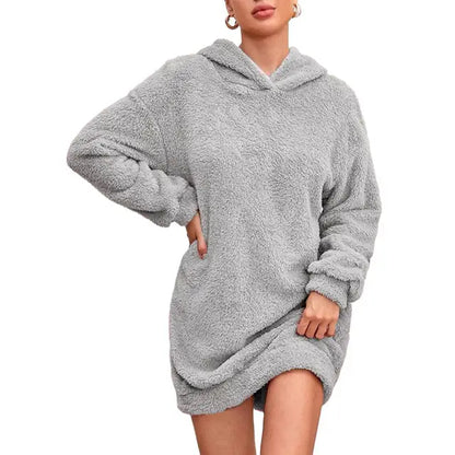 Alora™ l Zachte Jurk met Capuchon