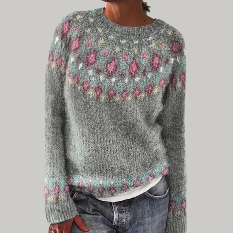 Kimberly™ l Casual Gebreide Patroon Trui
