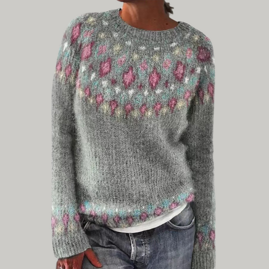 Kimberly™ l Casual Gebreide Patroon Trui