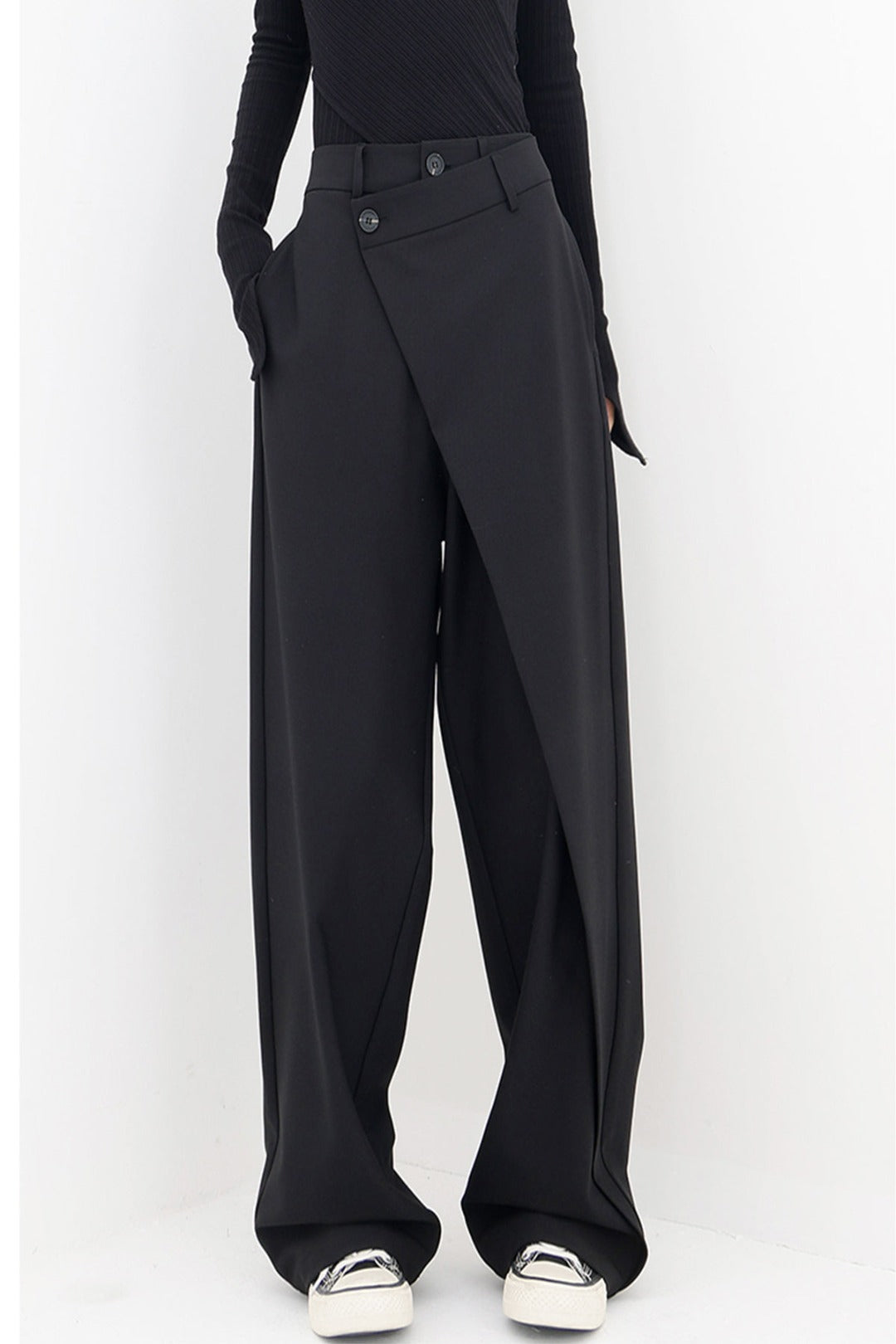 Luxzio™ | Asymmetrische baggy broek