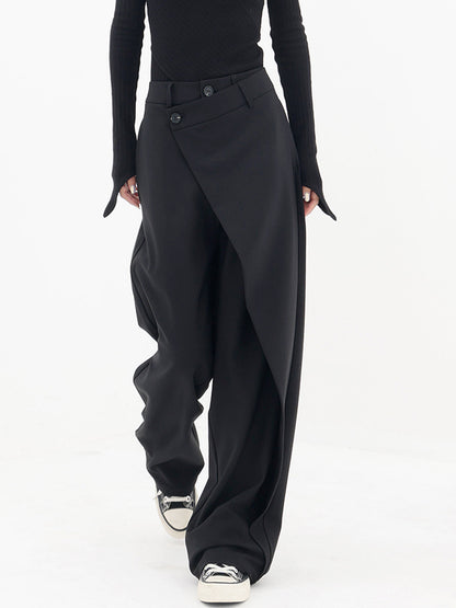 Luxzio™ | Asymmetrische baggy broek