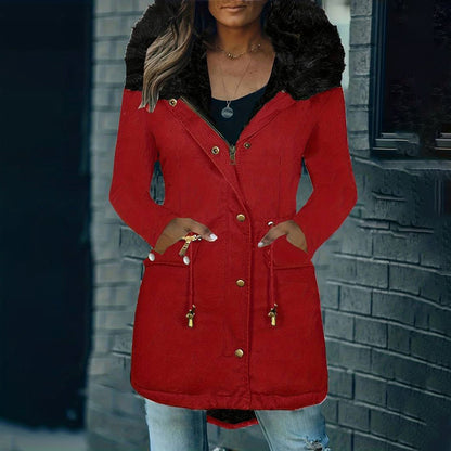 Elora™ |  Stijlvolle Dames Winterjas Met Capuchon