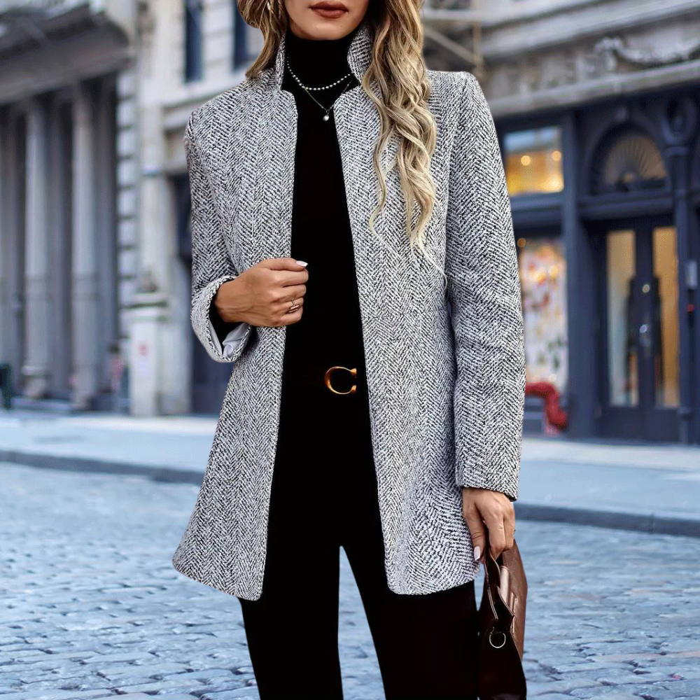 Zaria™ | Elegante Lange Vrouwenjas