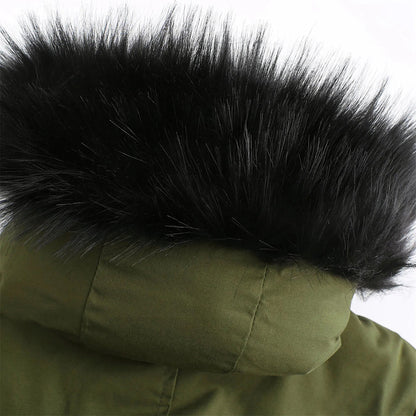 Elora™ |  Stijlvolle Dames Winterjas Met Capuchon