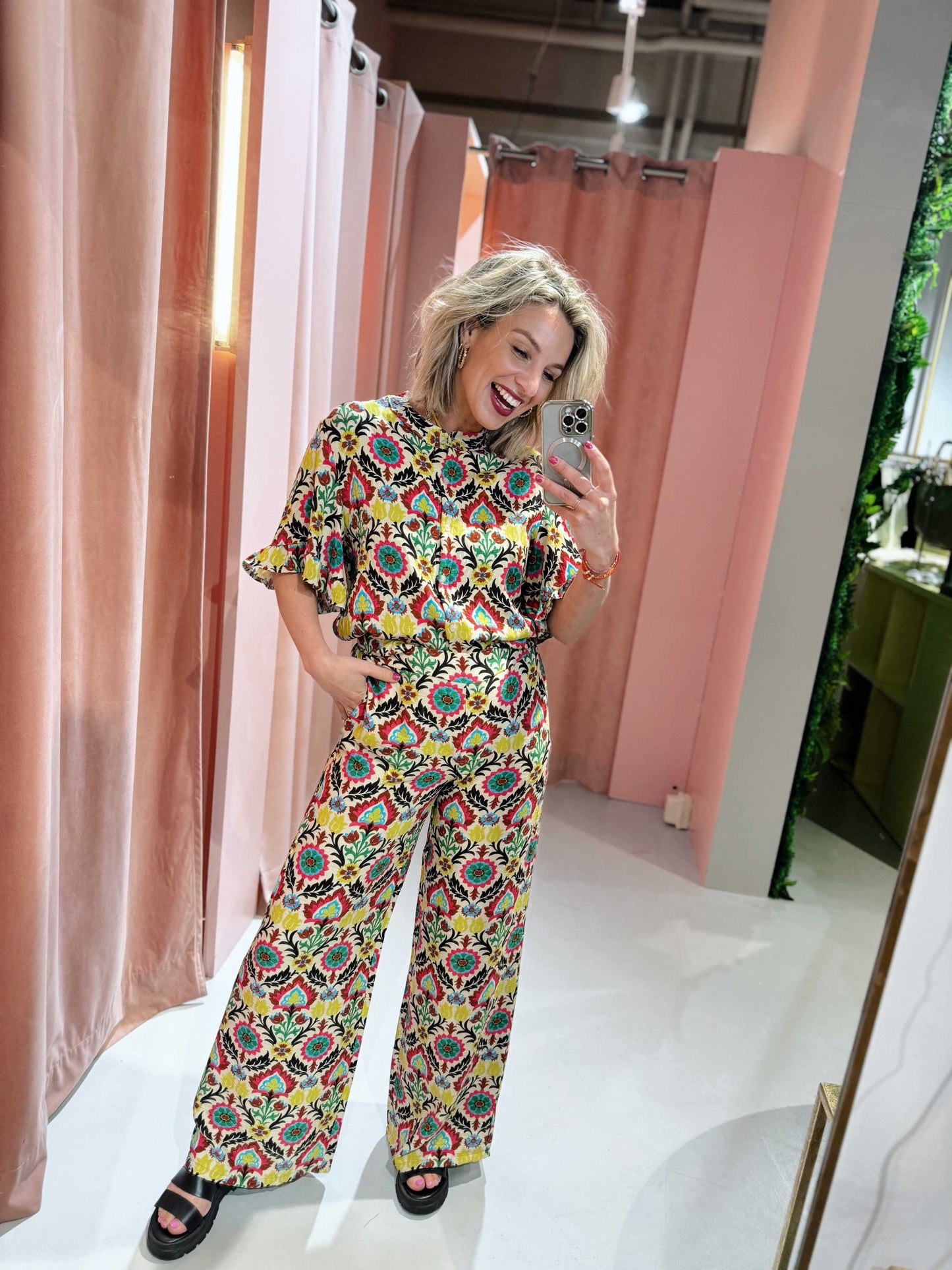 Nia™ | Stijlvolle Comfort met Leuke Print