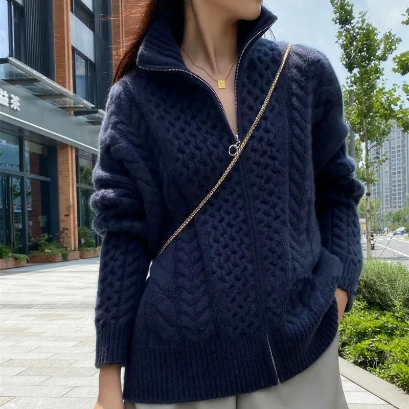 Lexi™ l Cashmere Gebreide Cardigan