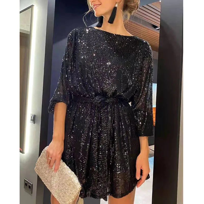 Maja™ l Elegante glitter jurkje