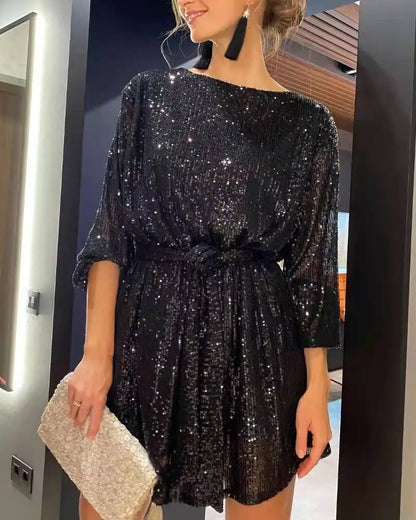 Maja™ l Elegante glitter jurkje