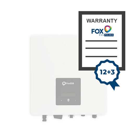 FoxESS Garantie-uitbreiding 12+3 jaar voor S3300