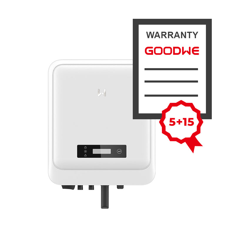 GoodWe Garantieverlenging 5+15 voor GW3000-DNS-30