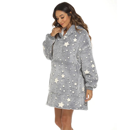 Ellie™ l Hooded Blanket Sweater