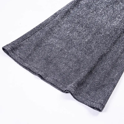 Lyla™ l Broek met hoge taille en glitter