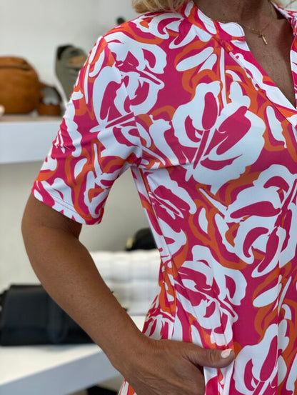 Eleonora™ l Jurk met V-halslijn